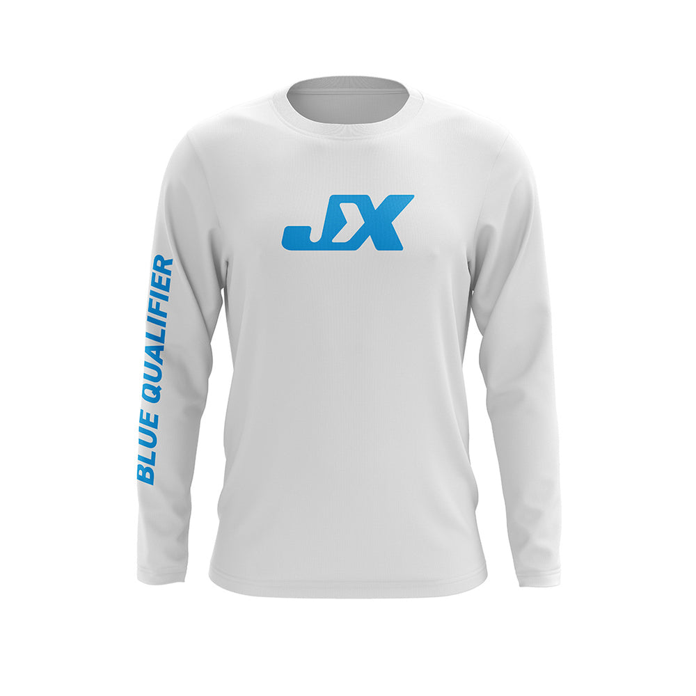 JX Blue Long Sleeve T-Shirt