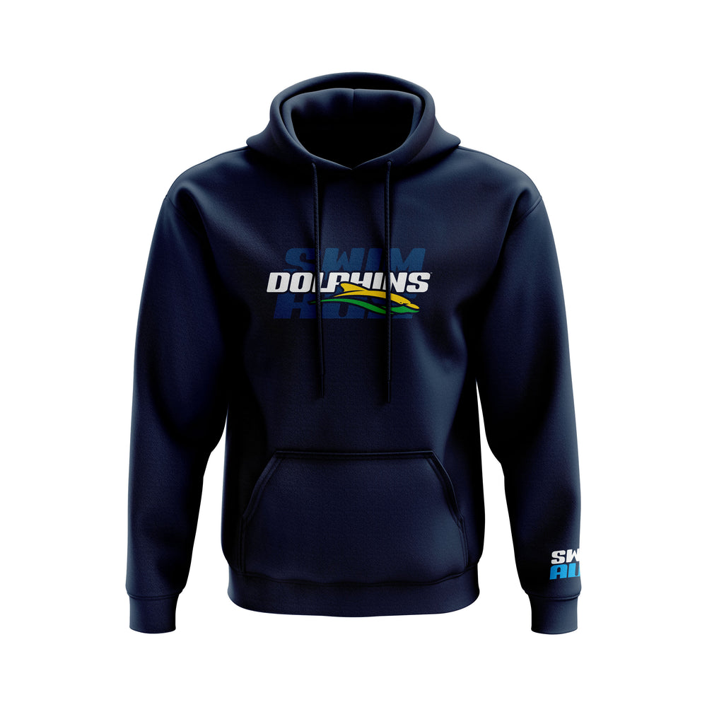 Navy SwimAus Dolphins Hoodie
